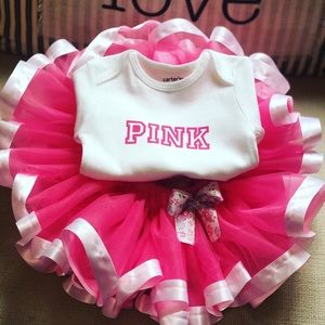 Pink Tutu with Onsie